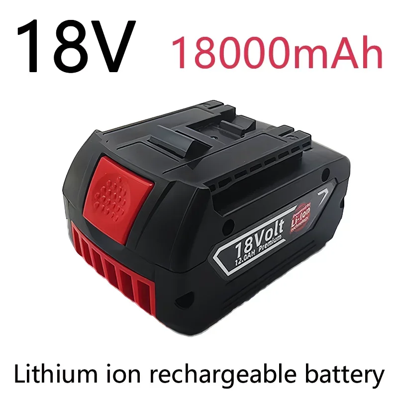 18V 12800Ah Rechargeable Battery For Bosch lpega 18V 18.0Ah Battery Portable Replacement GBA GSR GSB BAT618 BAT609 BAT620