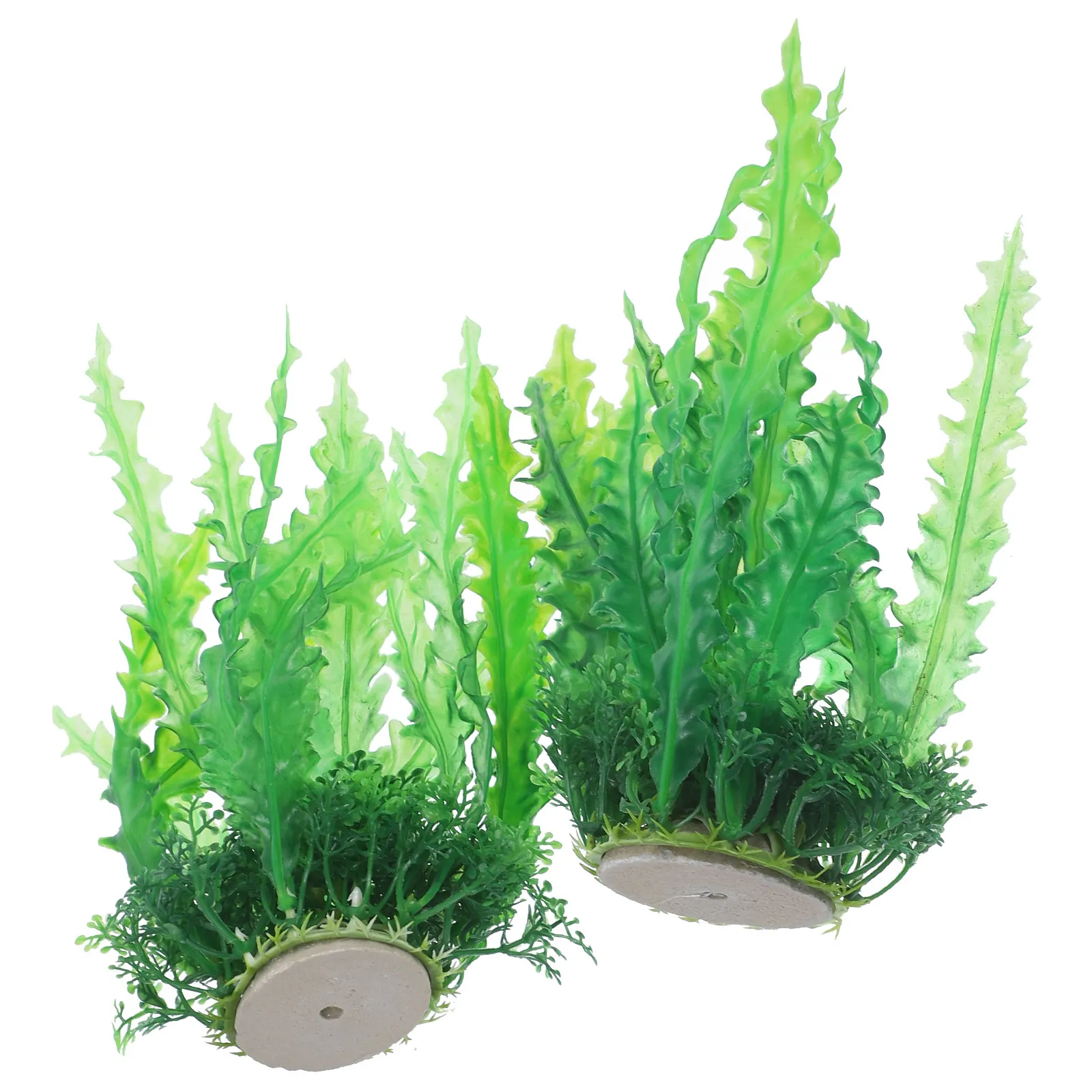 

2 шт. Искусственная трава для аквариума, Декоративное растение для аквариума, Компактные принадлежности для настольного аквариума, Декор для небольшого аквариума