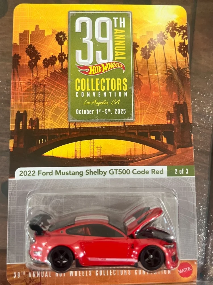 Hot Wheels Origina Carl Model 1/64 2022 Rlc Ford Mustang Shelby Gt500 Limited Edition Collectible Creative Vehicle Car Fans Gift
