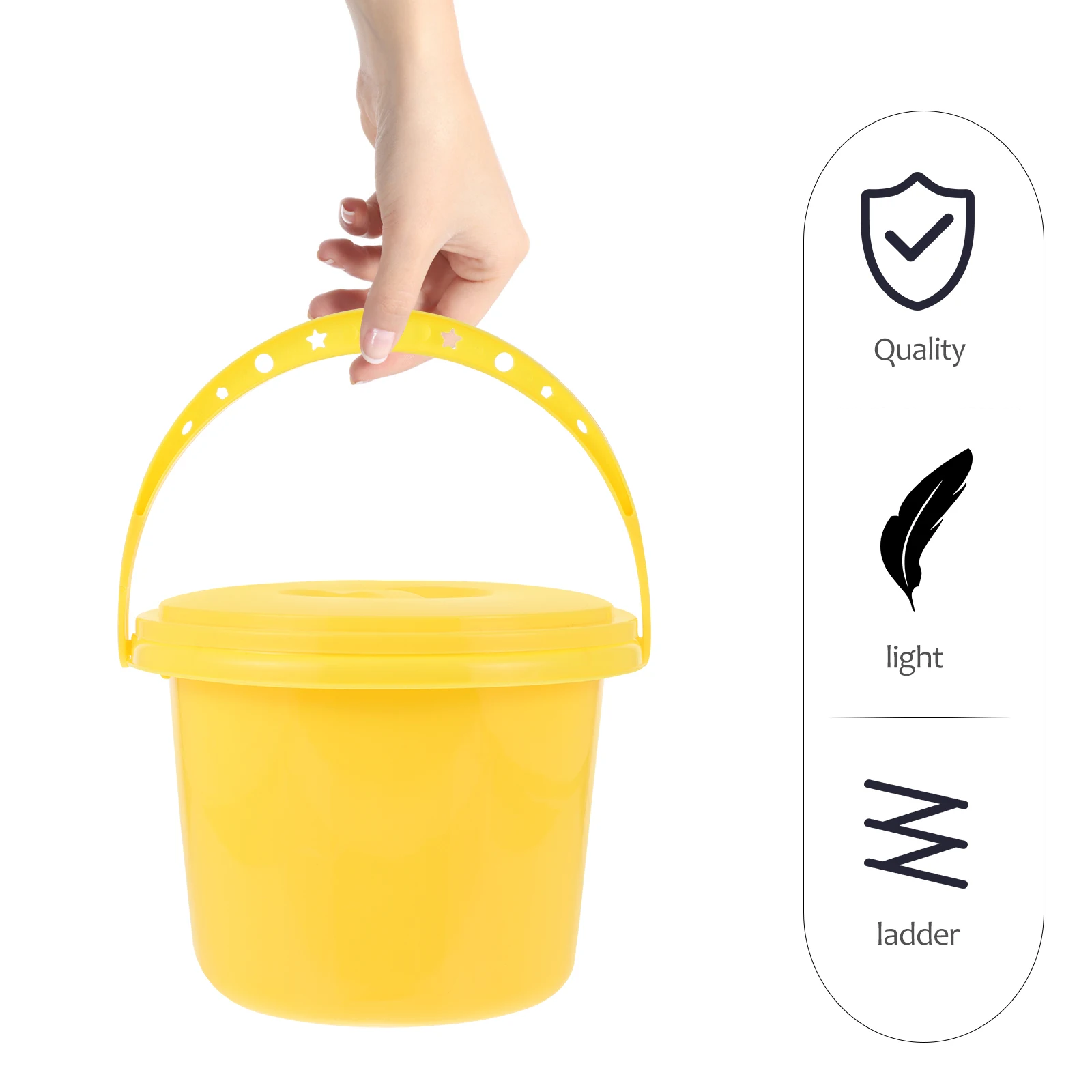 1 set 1 Set Artist Brush Basins Plastic Paint Compact Pen Cleaning Barrel For Art Classes Painting Tool Bucket