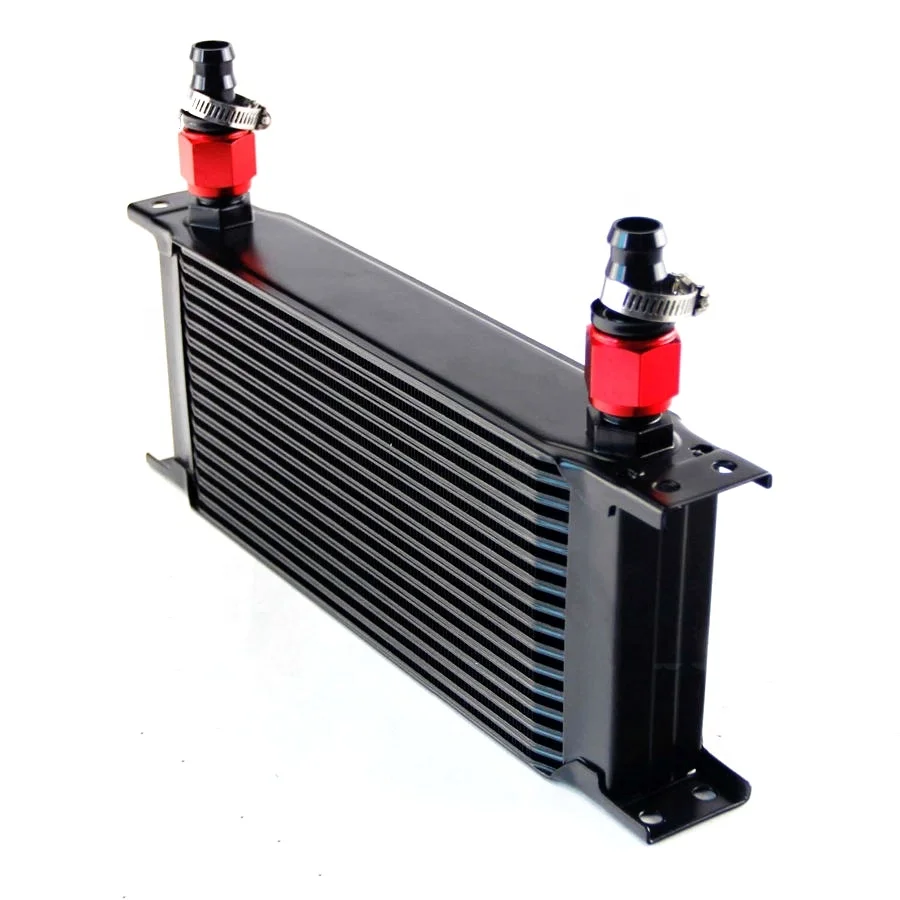 Universal Oil Cooler 16 Rows AN10 Engine Transmission Cooler Cooling Straight Parts