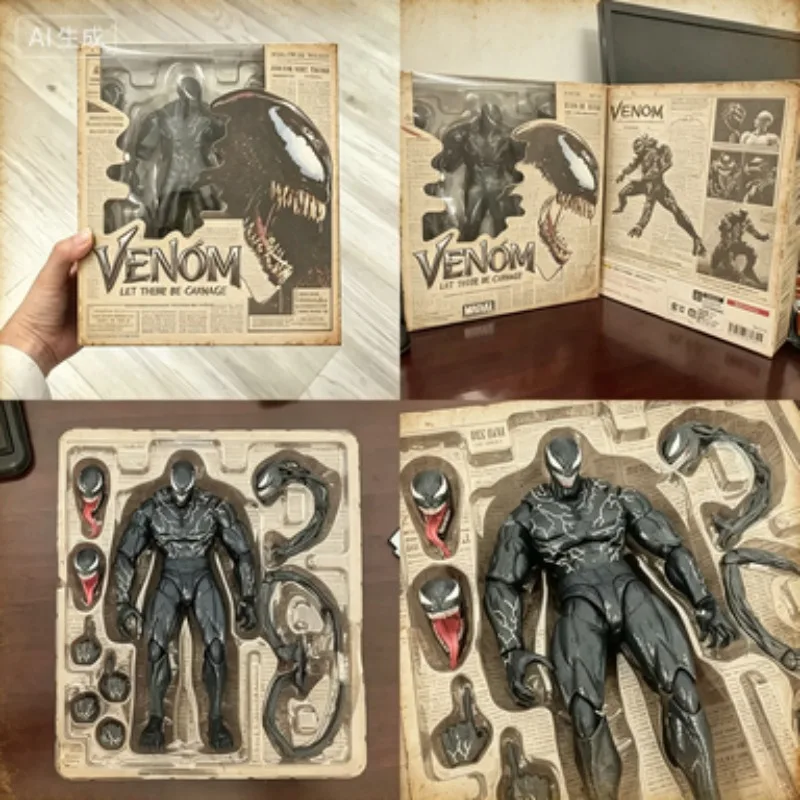 

Special Offer Venom 2 SHF Action Figure 19cm Legend Series Anime PVC Collectible Toy Statue GK Model