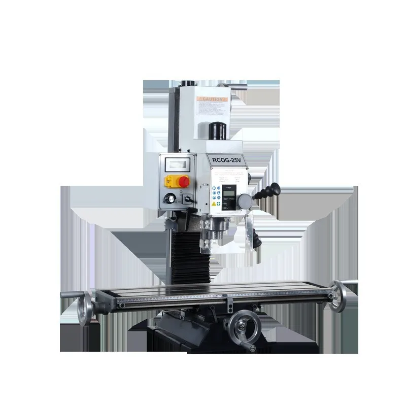 Metal woodworking milling machine Magnetic grid ruler 1100 watts Small household mini multi-functional drilling and milling