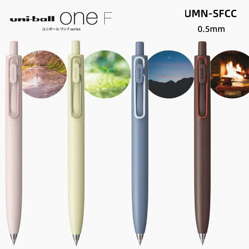 Japan UNI Small Thick Core Summer Limited Gel Pen UMN-SF Thick Black One Low Center of Gravity Uniball Signature Pen