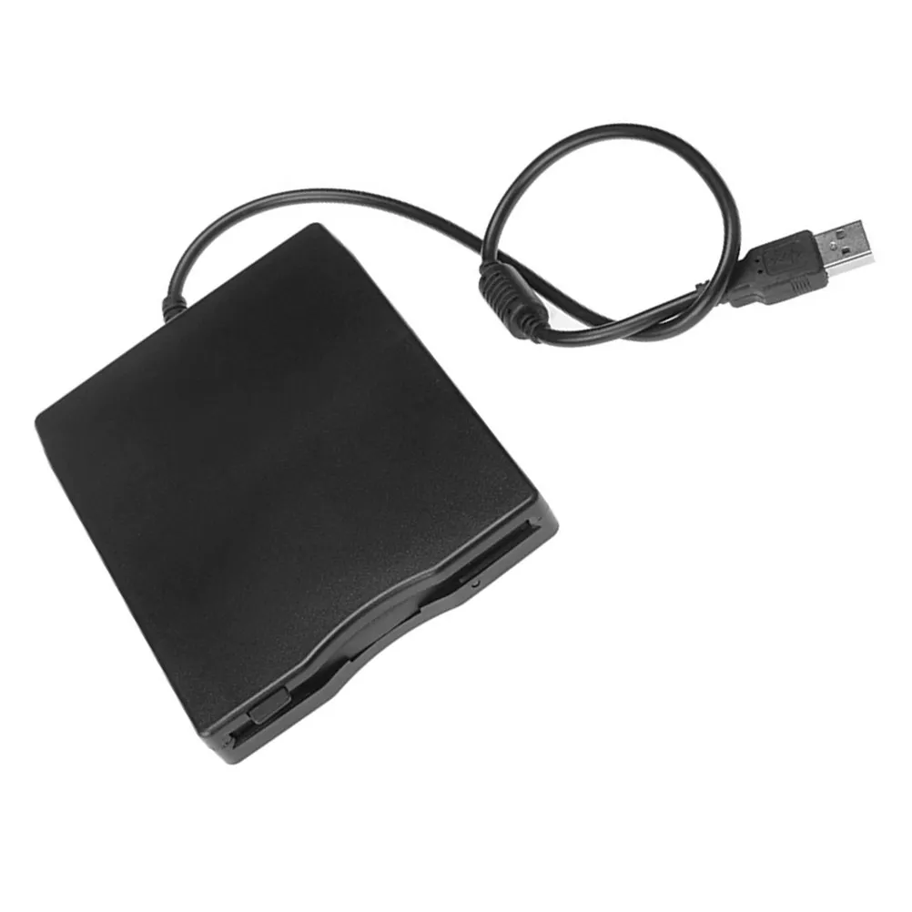 

Внешний дисковод USB 2.0, черный, портативный, для дисков на 3,5 дюйма, компактный дизайн, высокоскоростная передача данных, совместим с ноутбуками