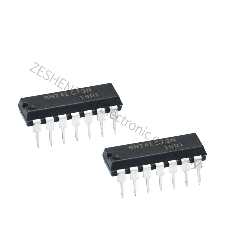 5PCS SN74LS73N DIP14 SN74LS73 74LS73N 74LS73 DIP-14 New And Original IC In Stock