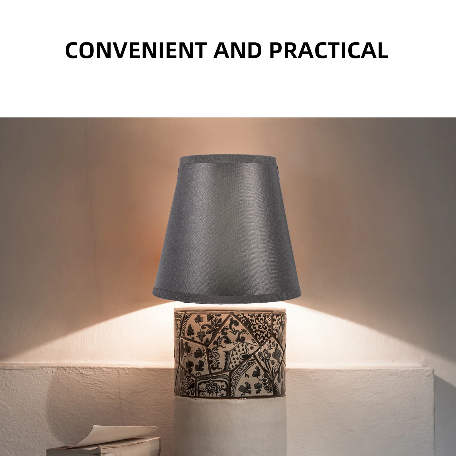 

1 шт. уникальный светильник, шикарный тканевый абажур для домашнего декора, стильный практичный абажур, напольный потолочный настенный светильник, аксессуар