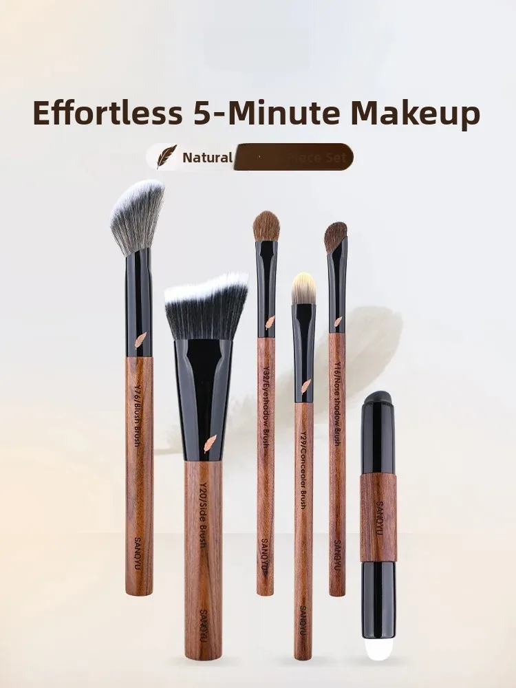 set-di-pennelli-da-trucco-professionali-per-principianti-kit-di-strumenti-cosmetici-con-manico-lungo-in-pelo-animale-strumenti-di-bellezza-per-sfumature-naturali
