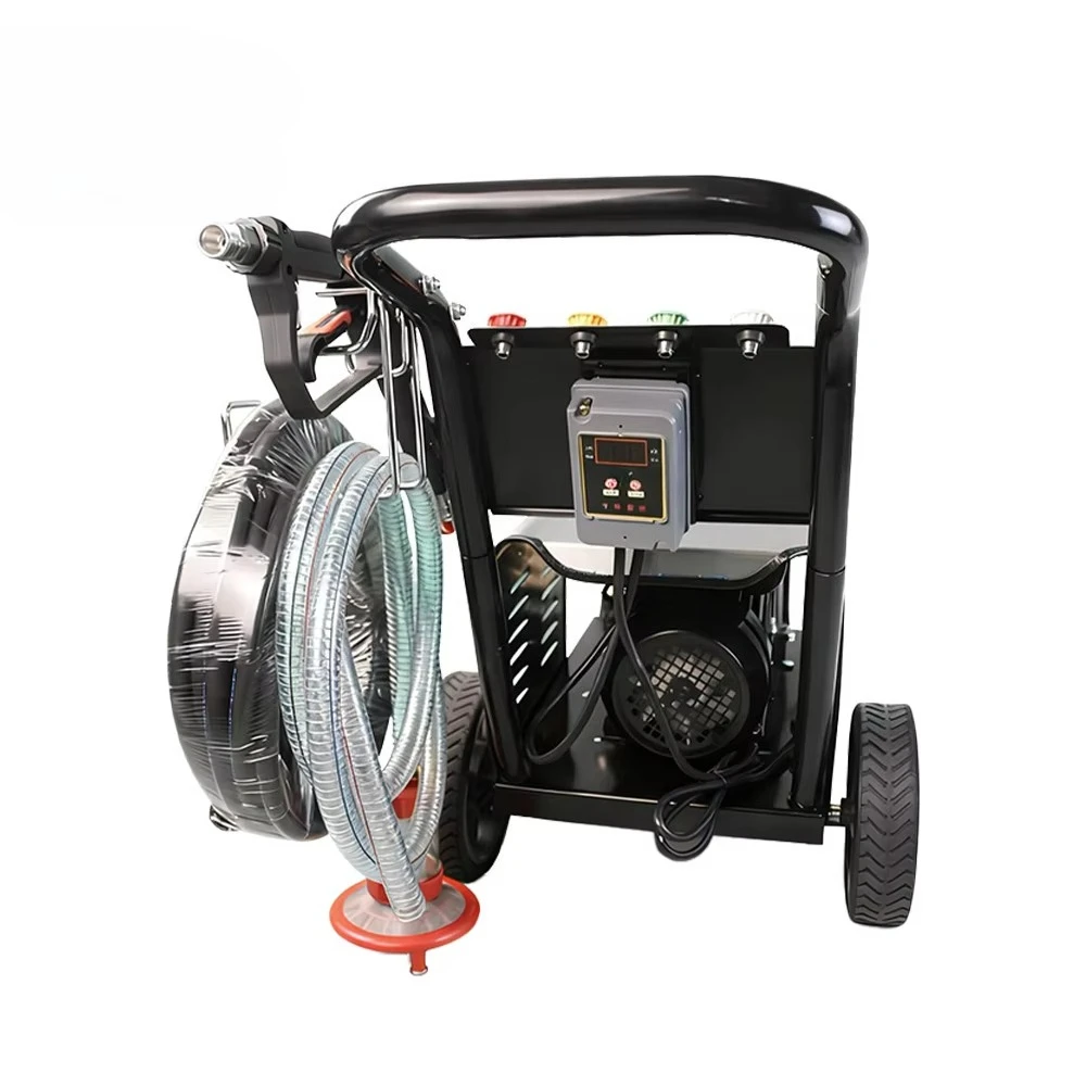 معدات رش غسيل السيارات الزراعية عالية الطاقة التجارية جهاز تنظيف يعمل بالضغط العالي 220 فولت ماكينة غسيل السيارات الأوتوماتيكية الصناعية #3