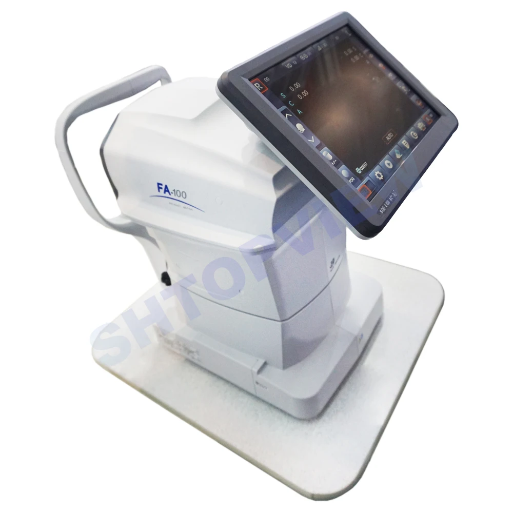 FA-100 자동 굴절계 (각막계 없음) 10.4인치 터치스크린 3D 추적 안과기기 1년 보증