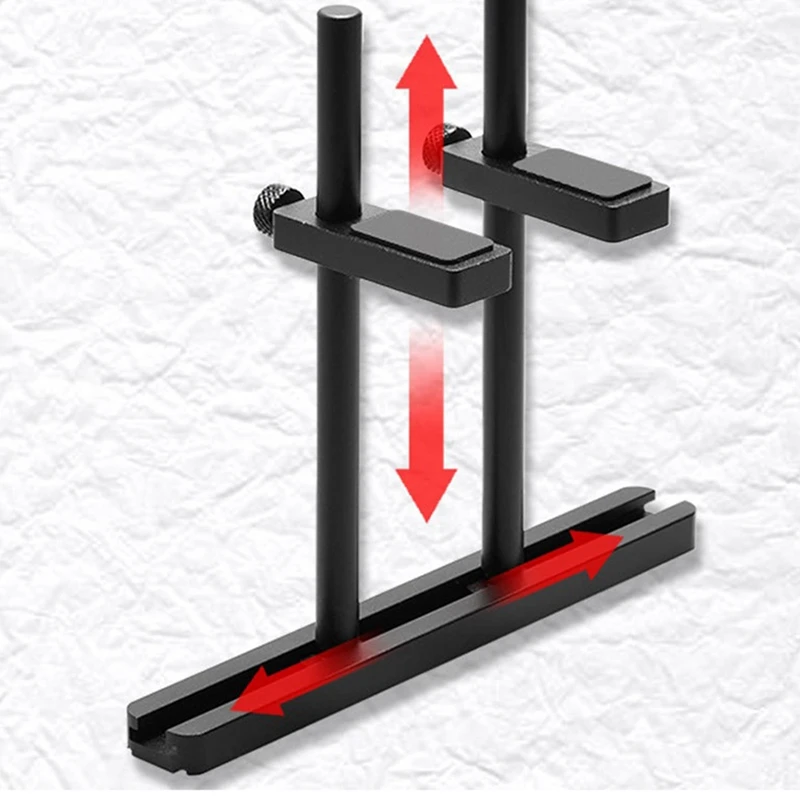 Aluminum Alloy Graphics Card CNC Support Graphics Card Vertical Stationary Jack Stand ATX/ITX/MATX Chassis Cooling Kit B