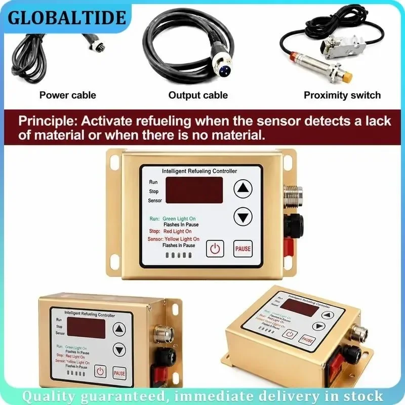SDVC20-S 5A Automatic Feeder Controller Voltage Regulation Intelligent Digital Straight Vibration Plate FM Vibration Disk