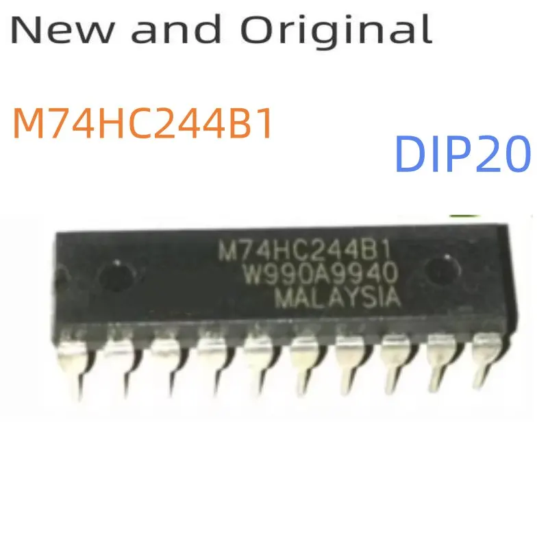 M74Hc244B1 Dip20 Octal Bus Buffer with 3 State Outputs (Non-Inverted)