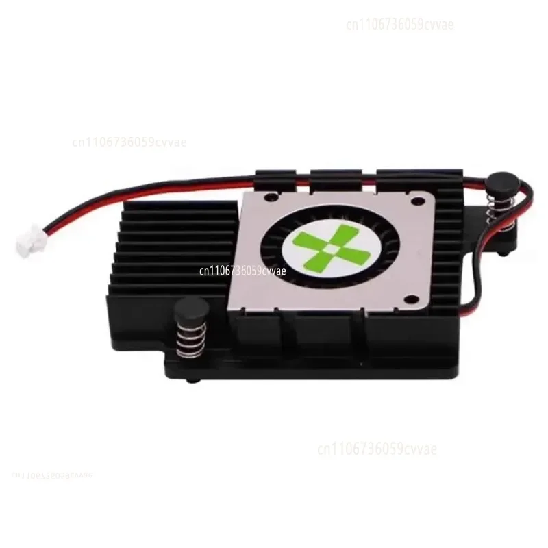 6540B Aluminum Heat Sink Active Cooler Black Cooling Radiator for Radxa Rock 5C SBC