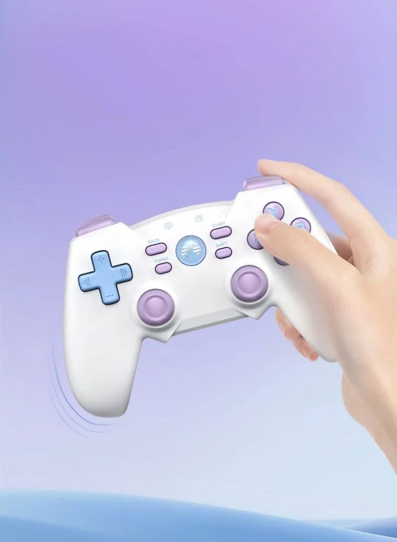 Beitong Bat 4 Dopamine Edition Gamepad 2.4G Wireless Ice Cream Color Vibration Mechanical Game Handle Controller for Steam Xbox