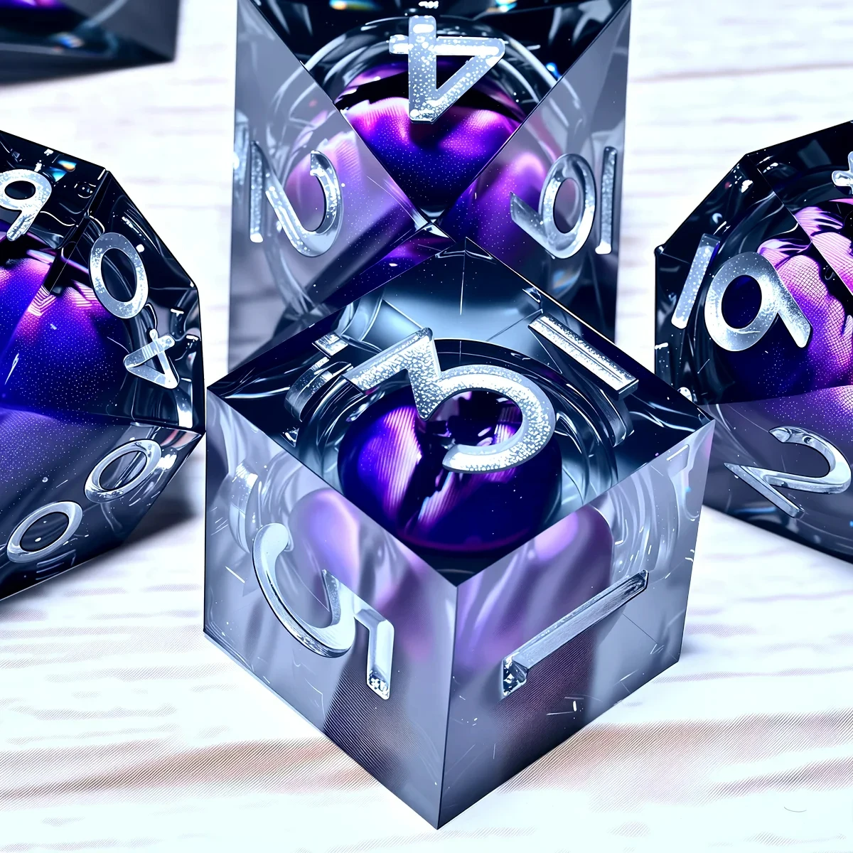 

Набор из 7 предметов, кубики из смолы DND для Dungeons And Dragons DND 5e, ролевая игра, настольная игра, настольные ролевые игральные кости, подарок на день рождения