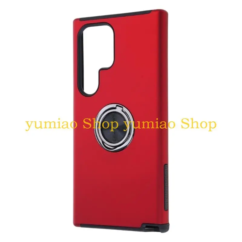 

587B Anti Fingerprint Matte Back Cover 360 Rotating Stand for S24