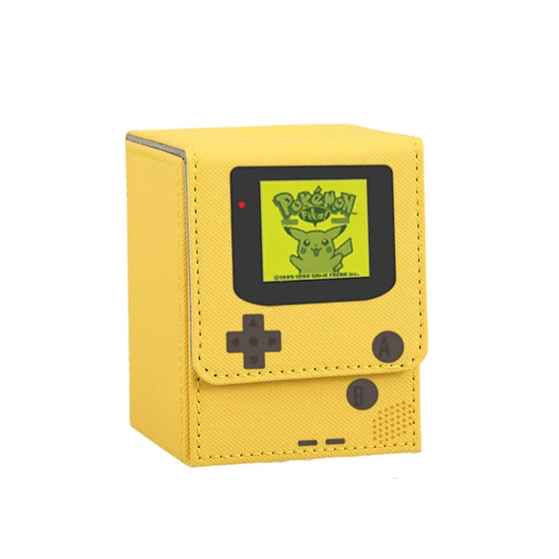 Anime Figure Pokemon Charizard Squirtle Bulbasaur Blastoise Venusaur Meowth Mew Gengar Mew Cubone Game Collection Card Box