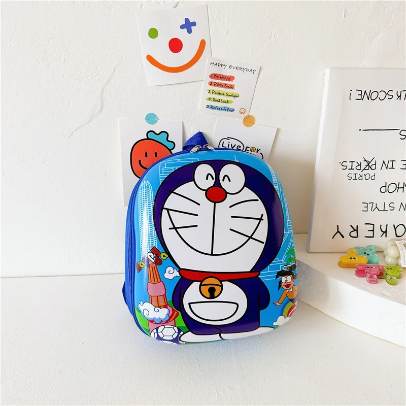 

Детский рюкзак Doraemon для мальчиков 1-3 лет, рюкзак с твердым корпусом, милая школьная сумка с героями мультфильмов для девочек, детский сад, Dingdang Cat