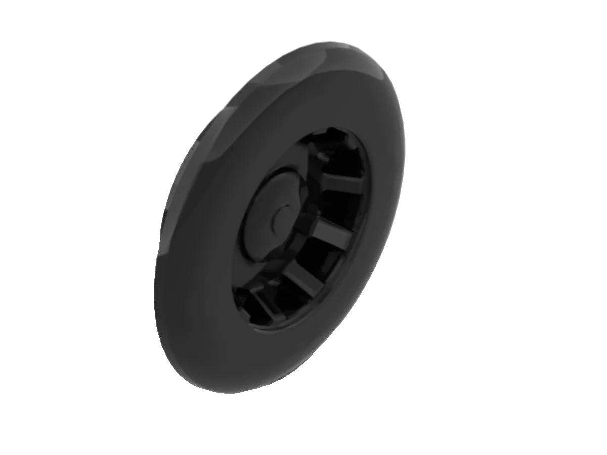 Small particle building block MOC 49098 parts, wheel cover, wheel hub horn racing, assembled toy accessories