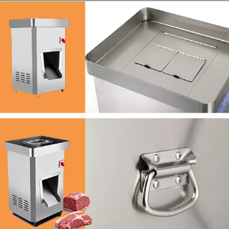 Multifunctional Electric Meat Cutter Fresh Cutting Machine Commercial Available 2200W