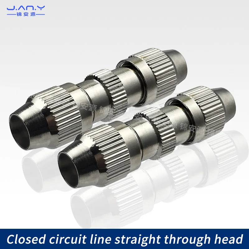 RF coaxial cable docking antenna Cable TV through head break intermediate connection to extend quick free welding wire terminal