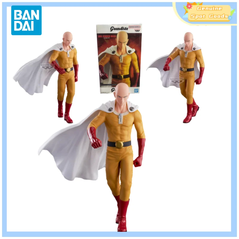 

Подлинная Bandai ONE PUNCH-MAN Grandista Saitama, аниме, фигурки, модель, фигурки, игрушки, коллекционный подарок для игрушек, хобби, детей