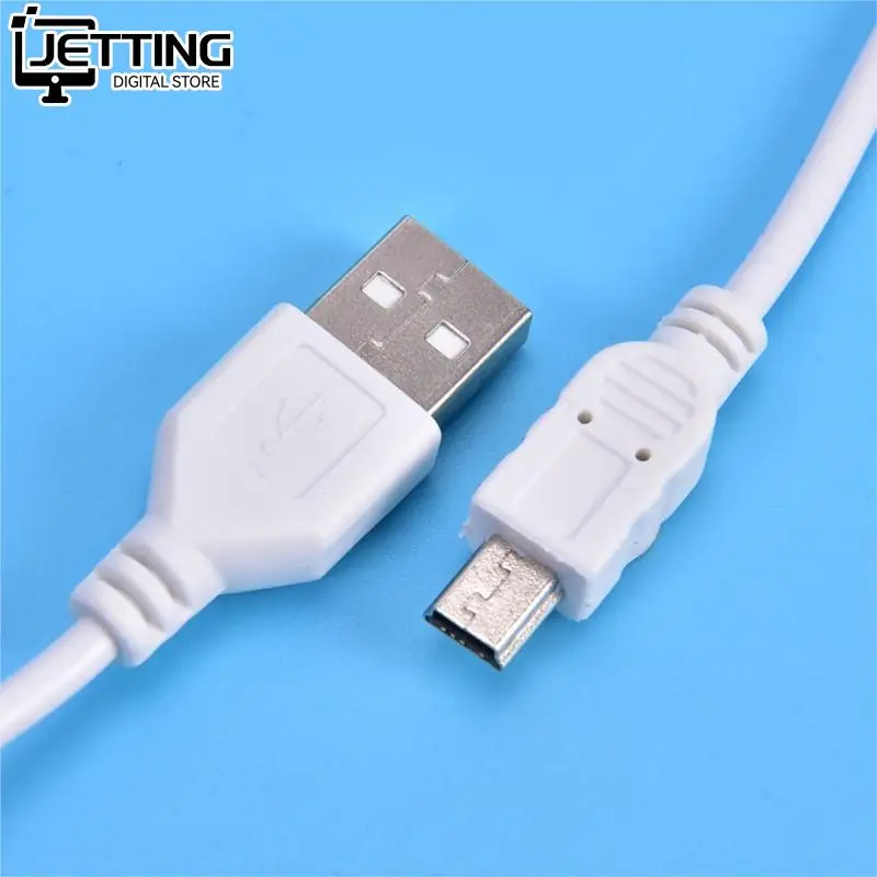 1m Long MINI USB Cable Sync & Charge Lead Type A To 5 Pin B Phone Charger