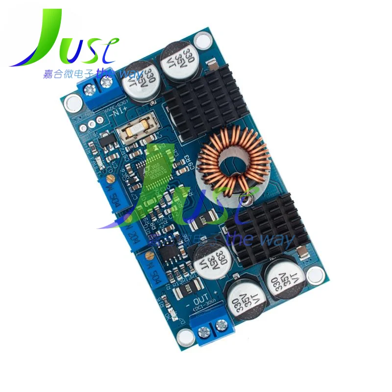 LTC3780 DC 5-32V to 1V-30V 10A Automatic Step Up Down Regulator Charging Module