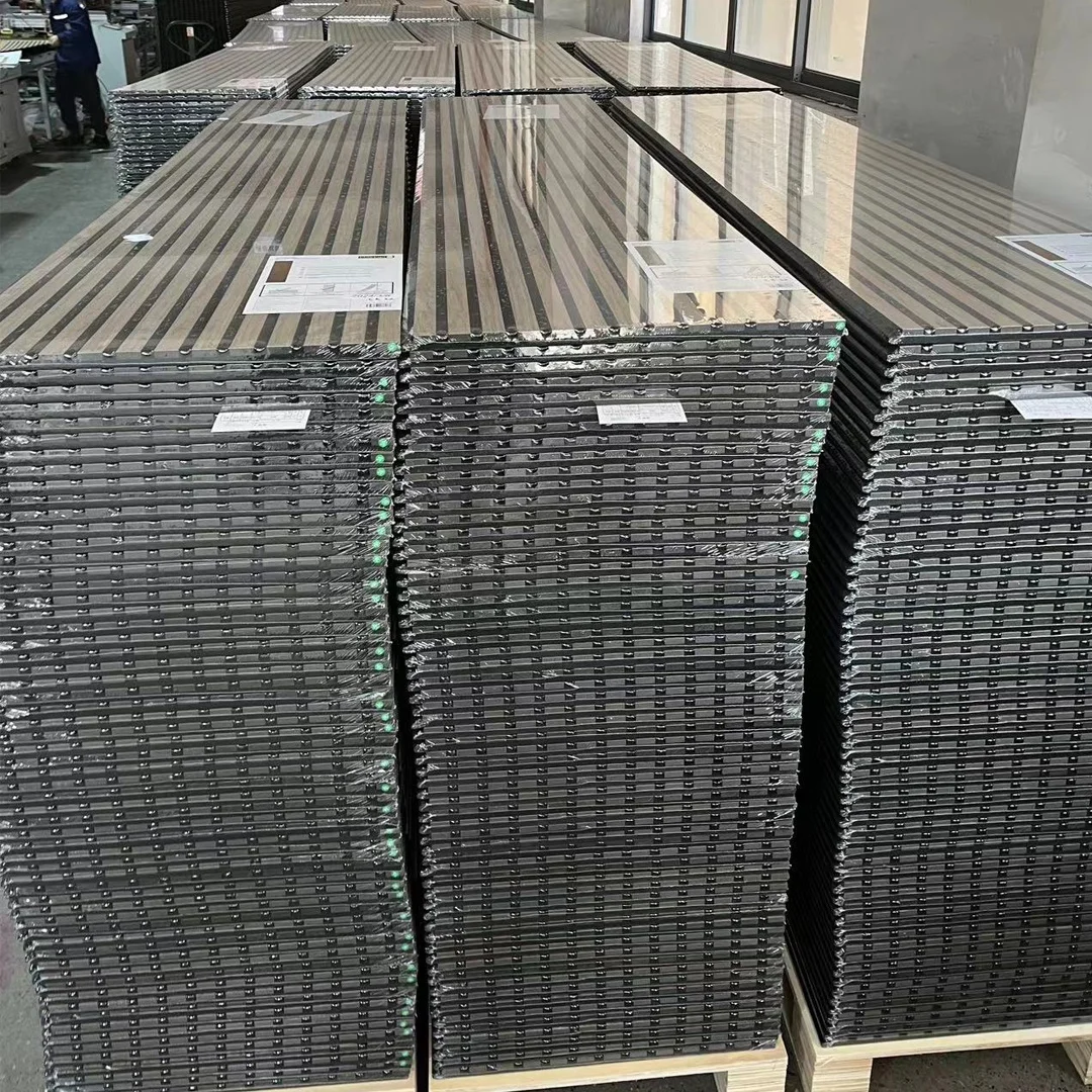 Warehouse Ease Of Installation Sustainable Sound Absorption Acoustic Panels Slat Timber For Gyms Living Room