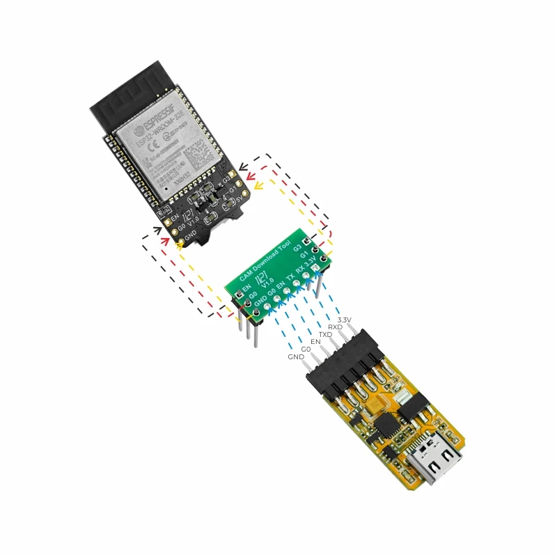 ESP32/ESP8266 Program Download Burner USB-TTL Transfer Board Development Tool