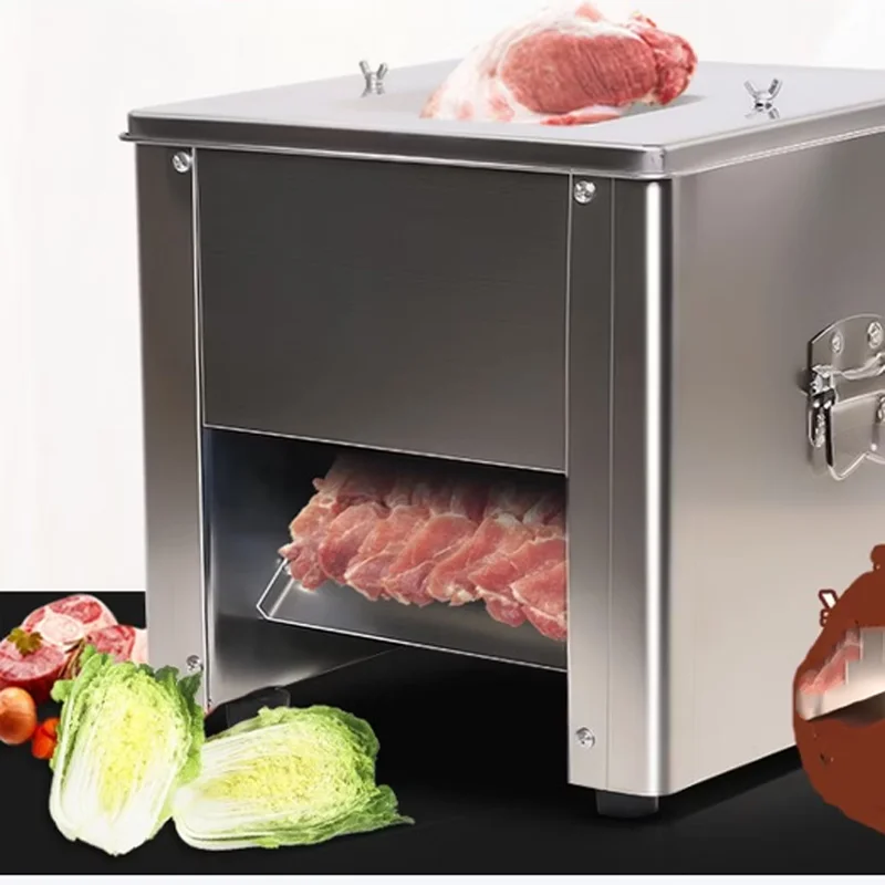 Multifunctional Stainless Steel Vegetable and Meat Slicer, Shredding and Diced Machine