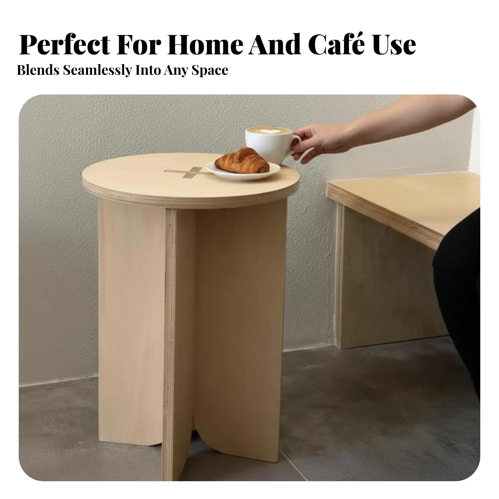 

Трехногий круглый табурет в винтажном стиле, низкое сиденье, многофункциональный, с шиповым соединением, для дома, спальни, прихожей