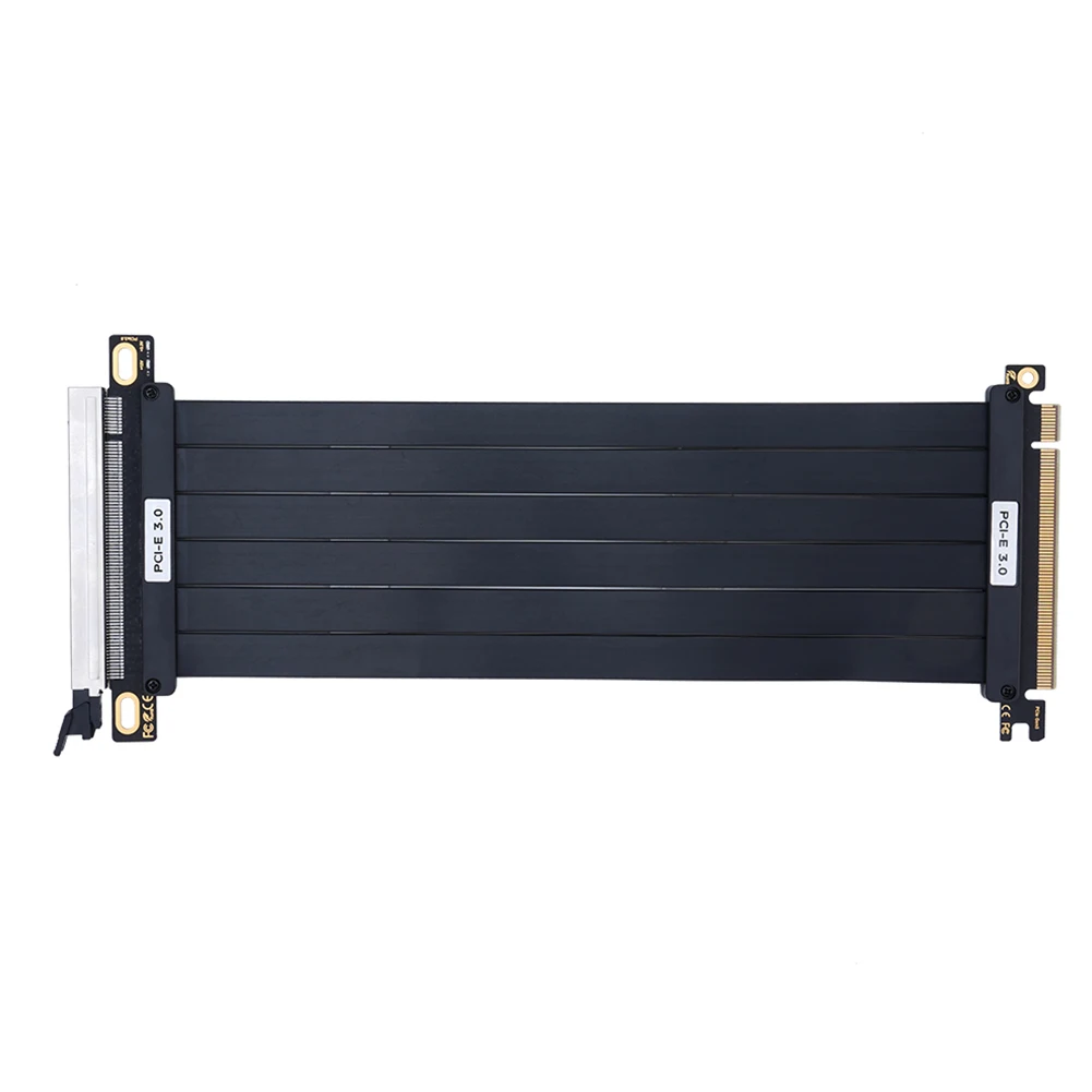 Karta rozszerzeń PCIe 3.0 X16 High Speed Flexible Extender Card EMI Shielded PCI Express Gen 3 GPU Przedłużacz Kabel do Kart Graficznych