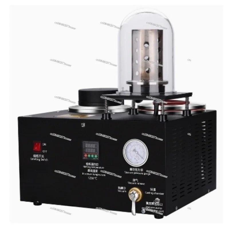 

3-in-1 Jewelry Casting Machine Vacuum and Melting Equipment Refining Precious Metal Jewelry Casting Tool 1-3kg 220V/110V 1800W