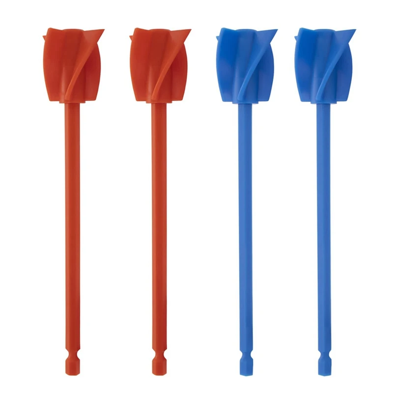 Resin Mixer Paddles, Epoxy Mixer Attachment For Powerful Mixing, Reusable Paint Mixer, Paint Stirrer Attachment