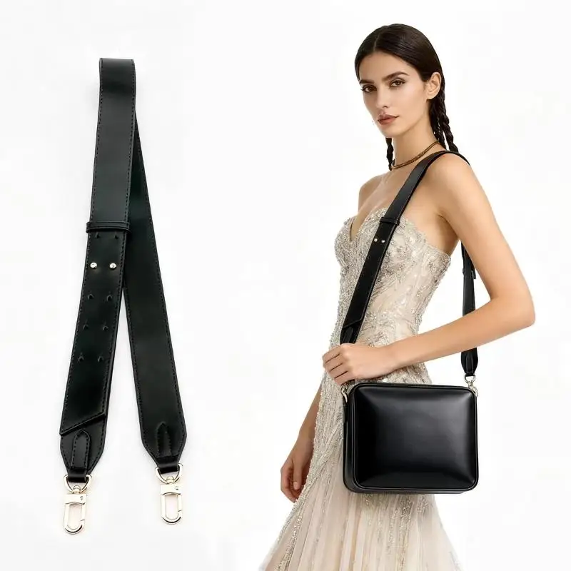 

Adjustable Strap Bag Wide Straps Shoulder Crossbody Bag Strap Modifications Wide Handbag Straps PU Leather Replacement Bag Belt