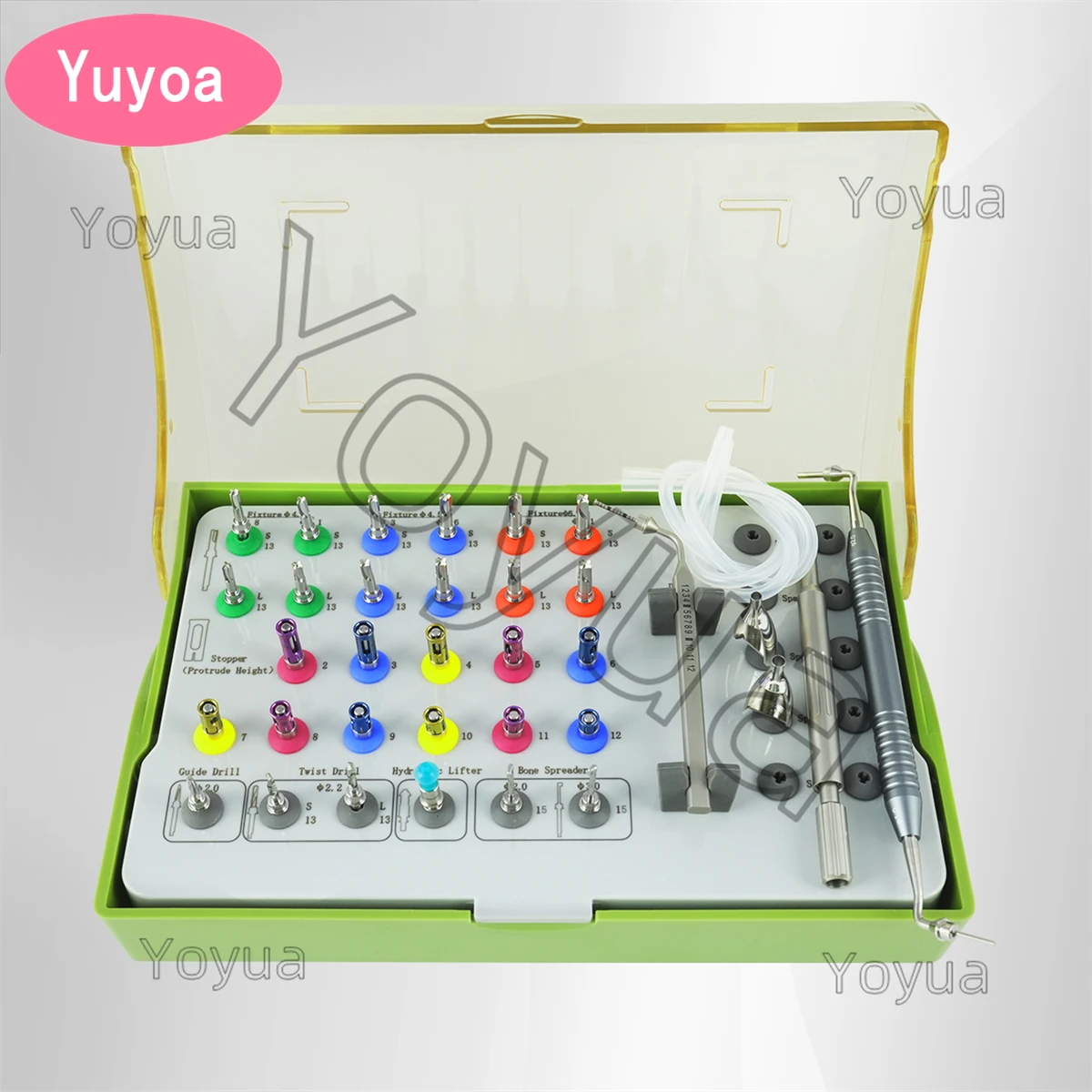Dental Maxillary Sinus Lifting Tool Box Alternatives for Osstem CAS KIT Implants Crestal Approach Sinus Kit Surgical Instruments