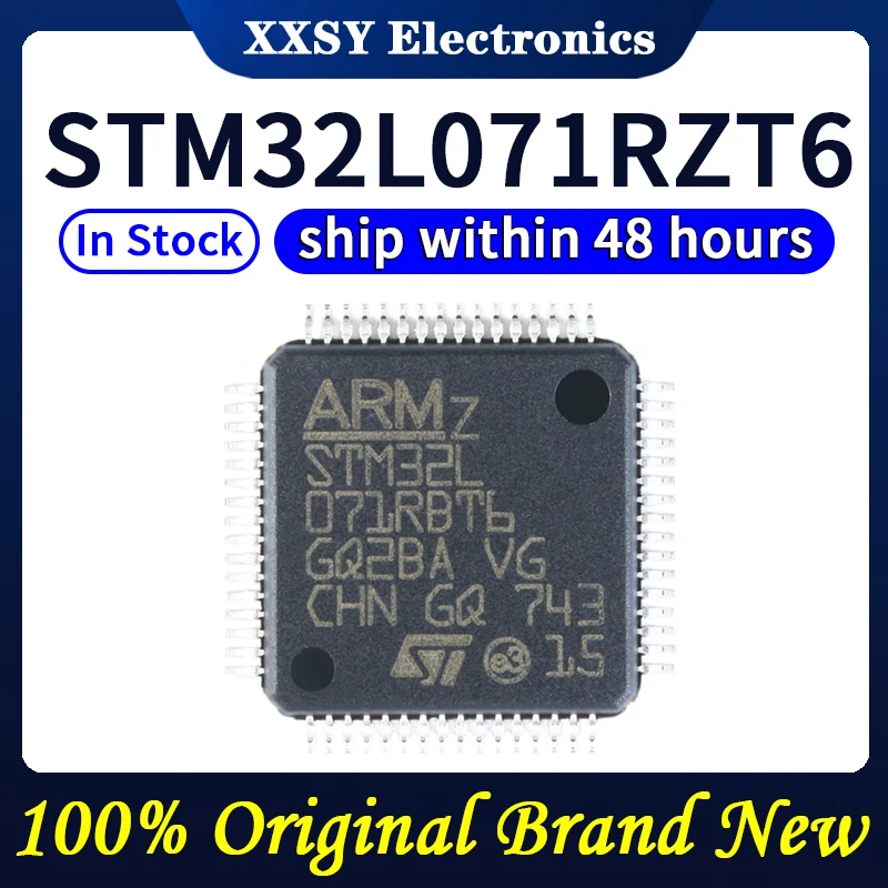 STM32L071CBT6 ، STM32L071C8T6 ، STM32L071CZT6 ، STM32L071KBU6 ، STM32L071VZT6 ، جودة عالية ، أصلي ، جديد