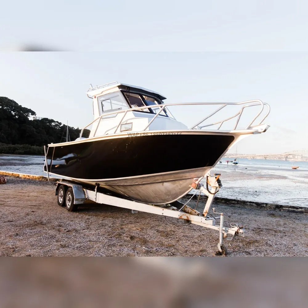 

Welded Aluminum Center Cabin Fishing Boat Aluminum Cabin Boat Fishing Beit Boat Parts Yacht Control Panel Sensors
