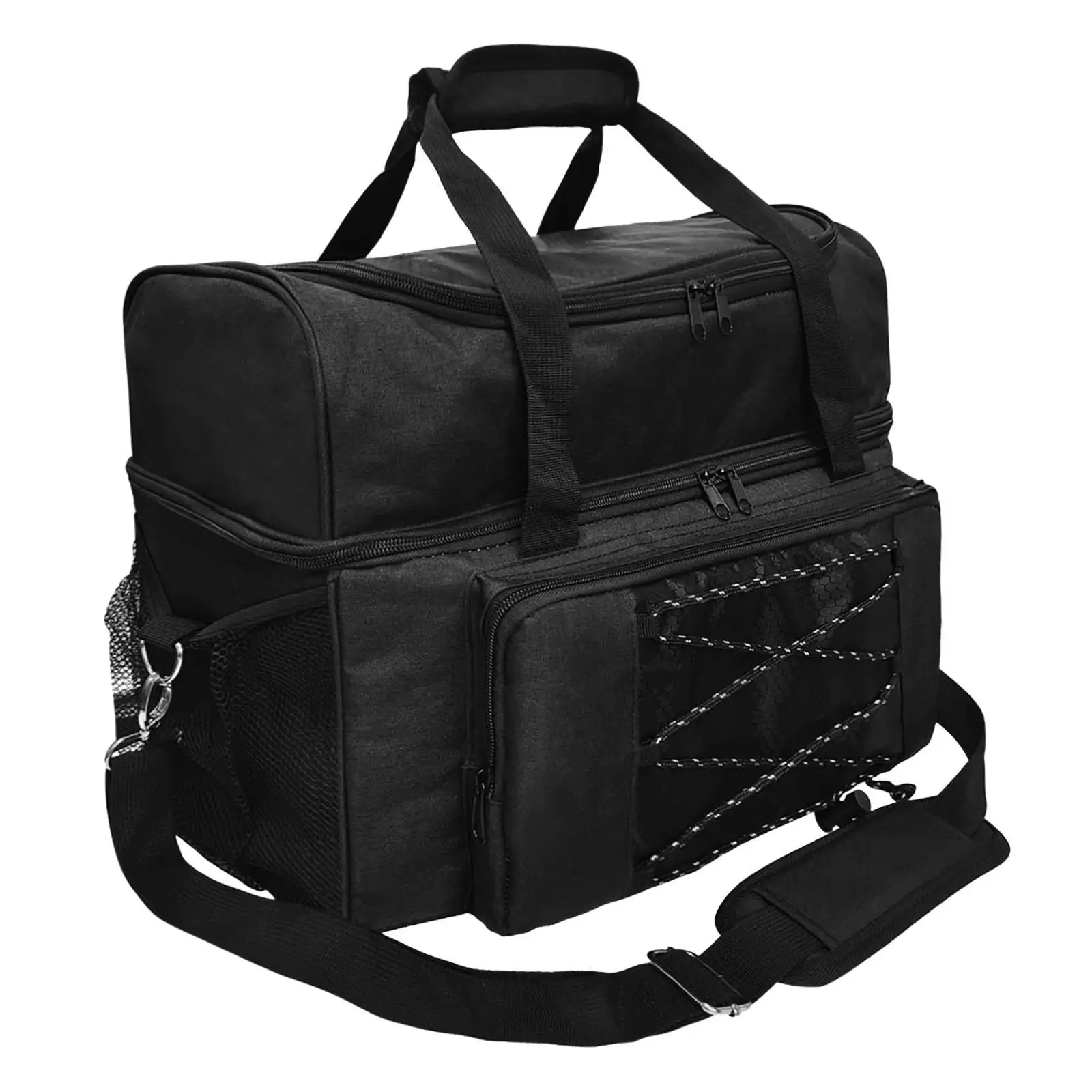 Bowling Bag for 2 Balls Bowling Carry Bag Bowling Ball Storage Bag for Outdoor Sports