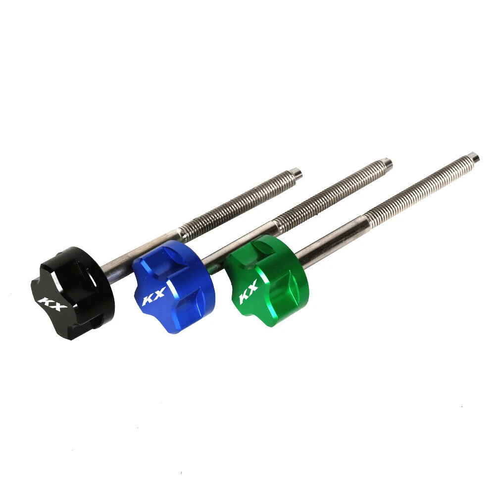 Motorcycle KX LOGO Air Filter Bolt Screws For KAWASAKI KX65 KX80 KX80 Big Wheel KX85 KX100 KX125 KX250