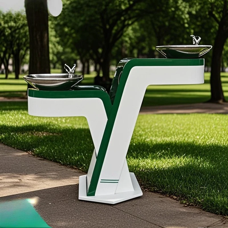 Single plate double plate stainless steel, drinking table outdoor water purifier