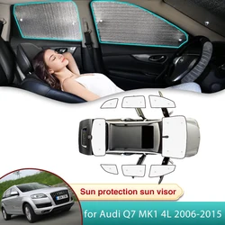 Full Car Sun Shade for Audi Q7 MK1 4L 2006 2007 2008 2009 2010 2011 2012 2013 2014 2015 Sunshade Windshield Side Window Privacy