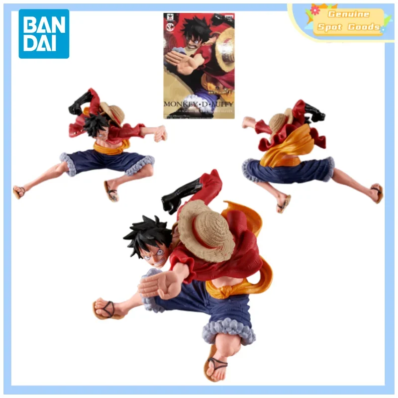 

Genuine Bandai One Piece SCultuers The Top War Luffy Second Gear Anime Action Figures Model Collectible Gift for Toy Hobbies Kid