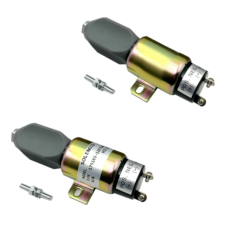 

Соленоид пламени дизельного двигателя 1751ES-12E7U1B1S1 Соленоид отключения топлива для дизельного двигателя Woodward