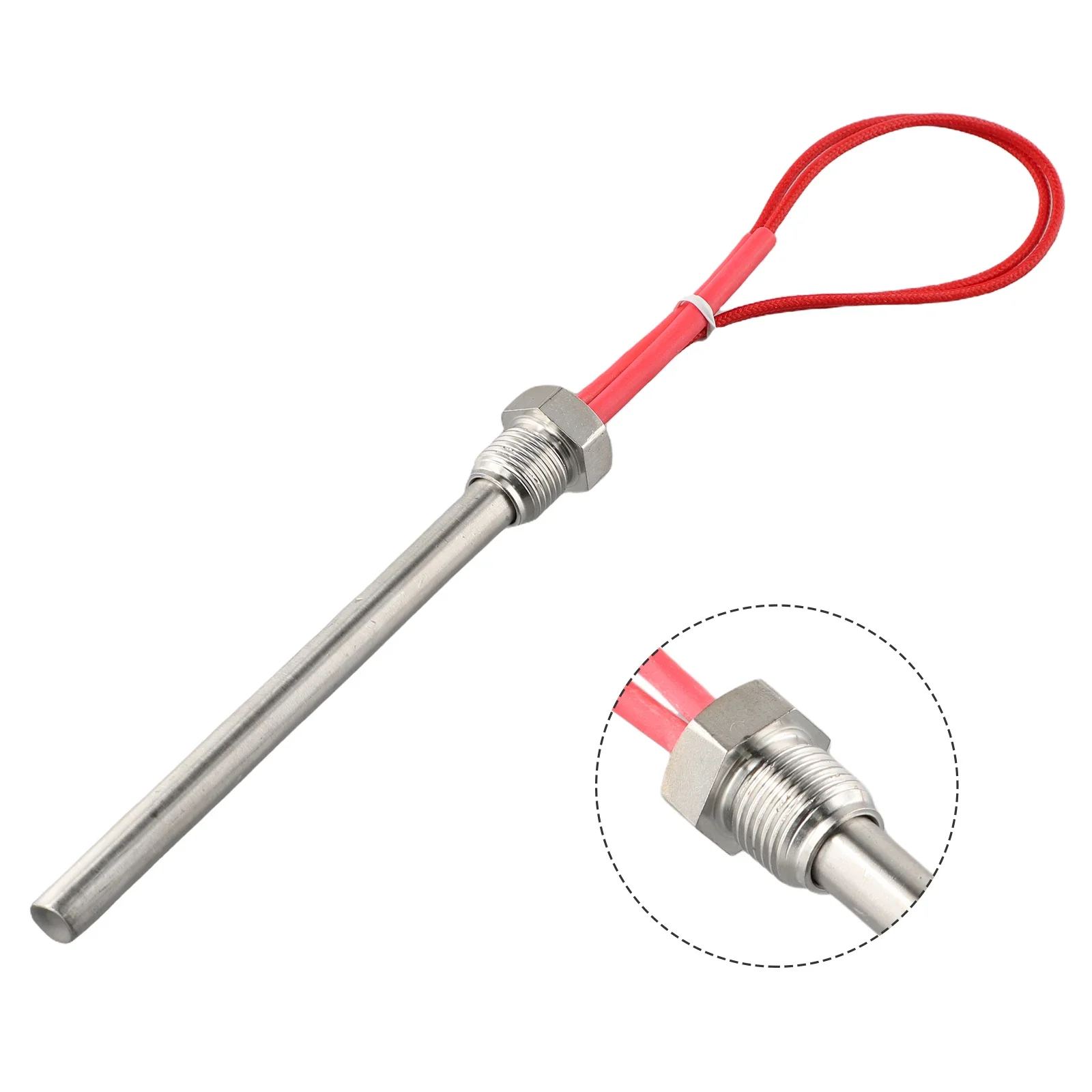 

Антикоррозийный водонепроницаемый воспламенитель, детали печи горячего стержня, камины, серый + красный, нержавеющая сталь 140*10 мм/150*10 мм/170*10 мм