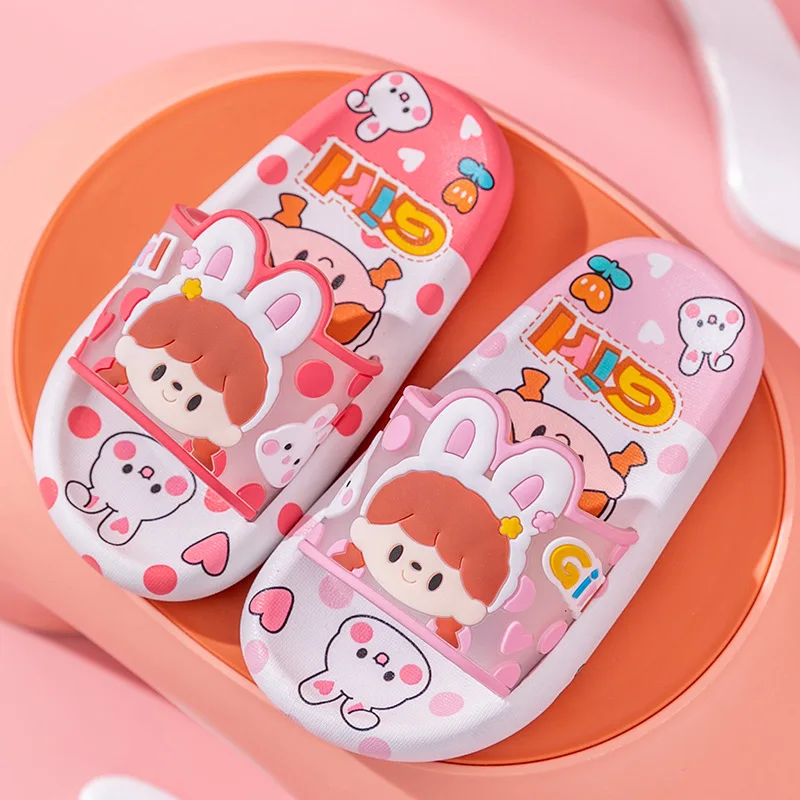 Children Slippers Cartoon Cute Children Indoor Home Anti Slip Girl Slippers Kids Shoe for Girl Kids Slippers Pantuflas Тапочки