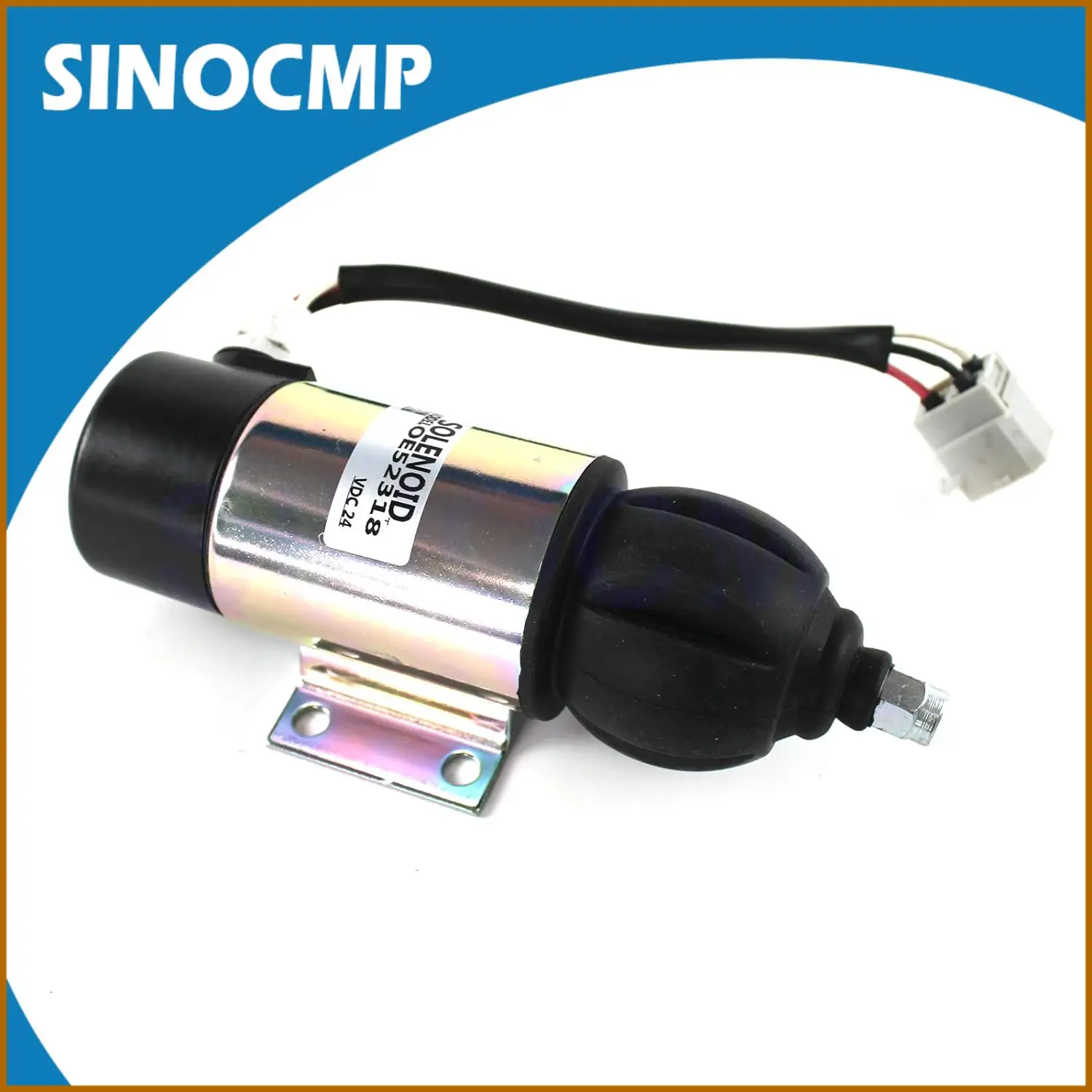 

SINOCMP Stop Shutoff Solenoid Valve 872825, 873754, 1830592, 872458, 881969 For Volvo Penta For Perkins 2006 3008 3012 Series