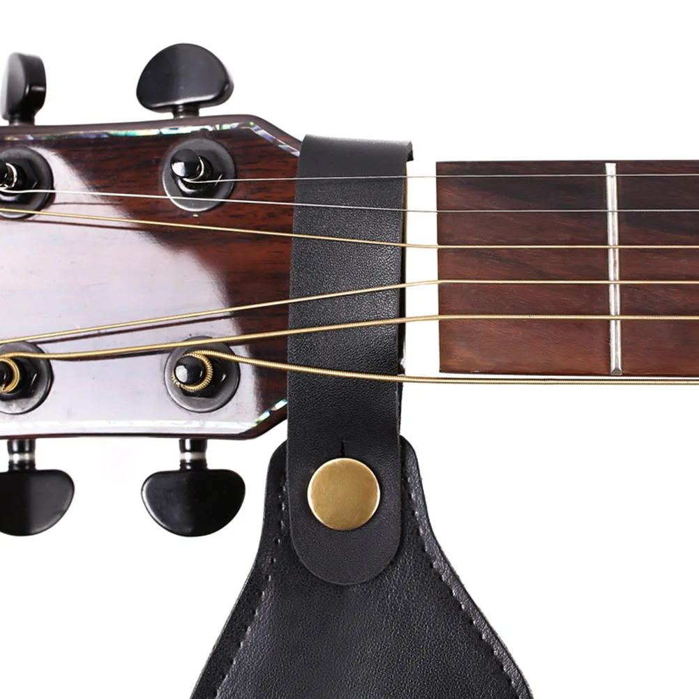 

3Pcs Guitar Neck Strap Head Belt Attachment for Acoustic Electric Ukulele Bass Guitar Strap Holder Black